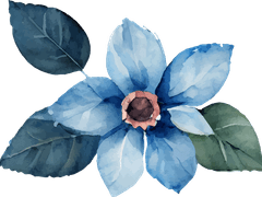 Flor blava